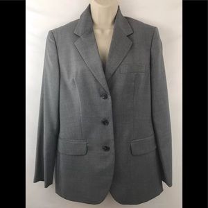 United Colors Of Benetton Wool Gray Blazer